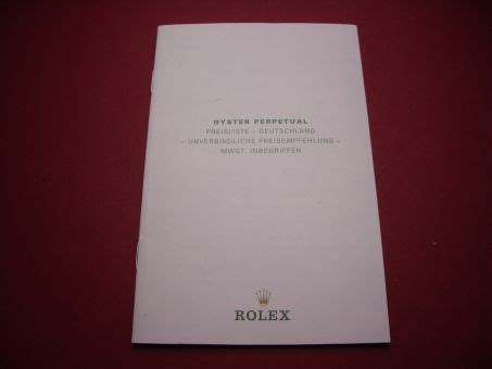 rolex ersatzteile preisliste